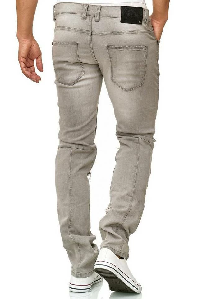 Brandneu 😀 Indicode Bequeme 👖 Jeans »Nevada« Lt Grey, Black, Blue ⭐ 4 Brandneu 😀 Indicode Bequeme 👖 Jeans »Nevada« Lt Grey, Black, Blue ⭐ – Bild 4