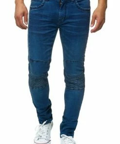 Bestes Angebot 😉 Indicode Bikerjeans »Ashbridge« Dark Blue, Lt Grey, Black 😍 -Indicode Verkaufsladen efb23160 708e 5f72 9cf3 603f7907f259