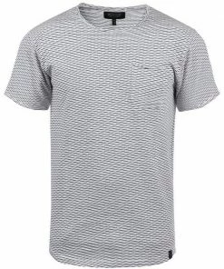 Großhandel 🔔 Indicode Rundhalsshirt »Albin« Kurzarmshirt mit Brusttasche Navy (400), Grey Mix (914), Amber, Black (999) ❤️