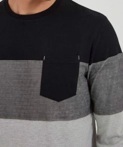 Am billigsten ✨ Indicode Langarmshirt »45589MM« Langarmshirt mit Brusttasche Zinfandel (214), Navy (400), Black (999) 😀 -Indicode Verkaufsladen f080267e bd2d 58de a245 277900c4a648