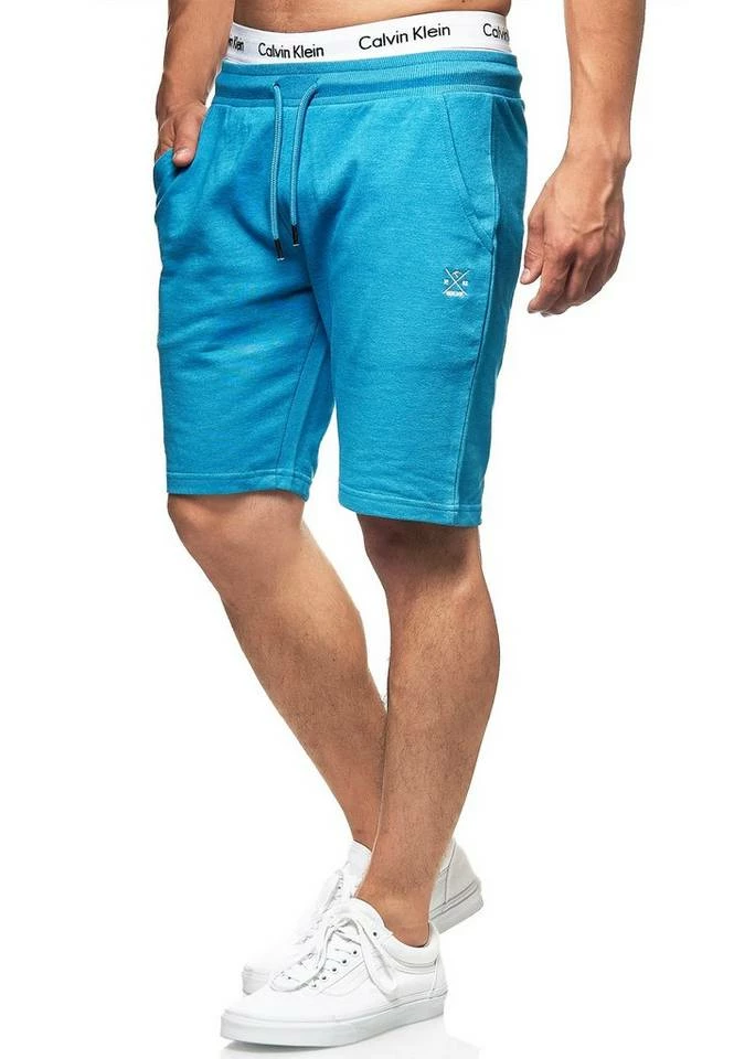 Großhandel 👏 Indicode Sweatshorts »Eckerd« Bordeaux Mix, Grey Mix, Lt Grey Mix, Navy ✨ 2 Großhandel 👏 Indicode Sweatshorts »Eckerd« Bordeaux Mix, Grey Mix, Lt Grey Mix, Navy ✨ – Bild 2