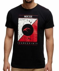 Top 10 😀 Indicode T-Shirt »Bo« Quiet Wave, Lt Grey Mix, Bordeaux Mix, Army 🔥 -Indicode Verkaufsladen f39dd2b3 c5bd 53a2 b1ee f84a8be3e237