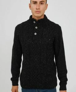 Rabatt 🎁 Indicode Troyer »35547MM« Troyer mit Zopfstrick Muster Navy (400), Black (999), Ecru (003) ✔️