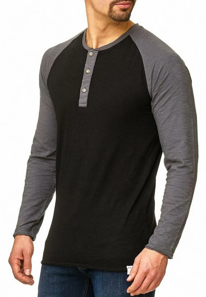 Bestpreis 😀 Indicode T-Shirt »Willbur Longsleeve« Navy Grandad, Black, Bordeaux, Raven 👏 50 Bestpreis 😀 Indicode T-Shirt »Willbur Longsleeve« Navy Grandad, Black, Bordeaux, Raven 👏 – Bild 50