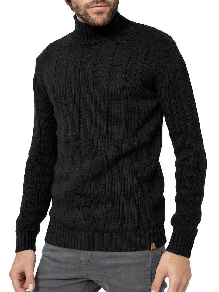 Neu ❤️ Indicode Rollkragenpullover »Aspen« Army, Navy, Black 🛒 15 Neu ❤️ Indicode Rollkragenpullover »Aspen« Army, Navy, Black 🛒 – Bild 15