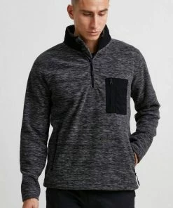 Bestpreis 🛒 Indicode Troyer »55496MM« Fleece-Troyer mit Brusttasche Army (600), Black (999), Navy Mix (420) 🌟 -Indicode Verkaufsladen fb84783d daac 5217 9977 503d46a56ca5