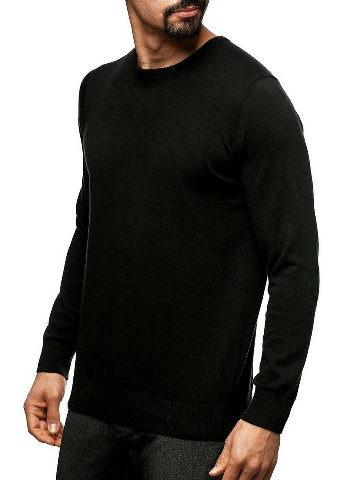 Am billigsten 😍 Indicode Strickpullover »Benjamin« Lt Grey Mix, Navy, Charcoal Mix, Black 👍 3 Am billigsten 😍 Indicode Strickpullover »Benjamin« Lt Grey Mix, Navy, Charcoal Mix, Black 👍 – Bild 3