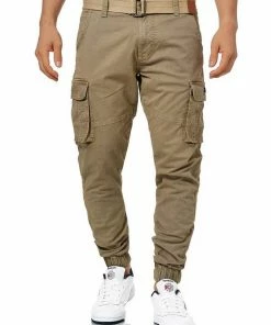 Bester Verkauf 😀 Indicode Cargohose »Kerr« Pewter, Navy, Army, Cornstalk 💯 -Indicode Verkaufsladen ff9d795f 1572 51d3 9b72 3927429b9f1f